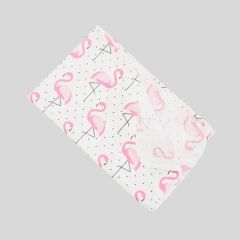 Муслиновая пеленка 75*90 (розовый фламинго), Minikin 190814