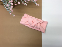 Трикотажная повязка для девочки (светло-розовая), Talvi 01616