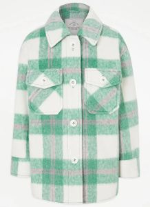 Куртка-рубашка из плотного ворсового материала для ребенка
