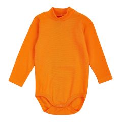 Трикотажный боди-гольф для ребенка, (ярко-оранжевый) 13057