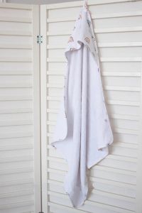Махровое полотенце с капюшоном 80x80 см, TW001WT