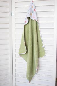 Махровое полотенце с капюшоном 80x80 см, TW001PS