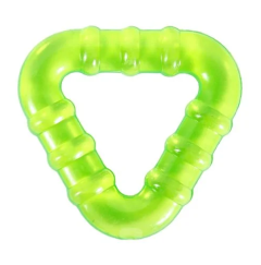 Прорезыватель для зубов силиконовый с водой, Lindo  LI 181 (зеленый)