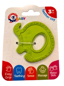 Іграшка «Прорізувач'', ТехноК 9161 (слоник/зелений)