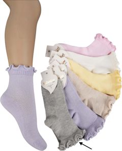 Трикотажні шкарпетки для дівчинки  (1шт. сірі) ,Katamino K22232