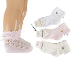 Трикотажные носки для ребенка (1шт. розовые), Katamino K43012