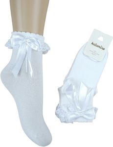 Носки для девочки (1шт. белые), Katamino K22053