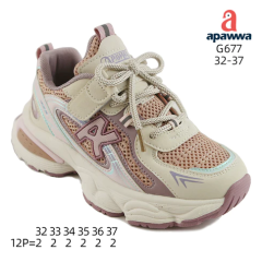 Кроссовки для девочки,  G676-1/G677-1 pink