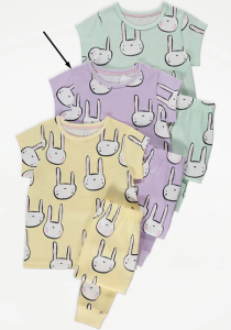 Трикотажна піжама для дівчинки 1шт. (фіолетова)