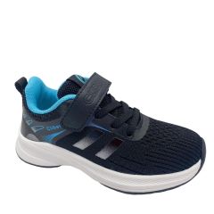 Текстильные кроссовки для ребенка, EB256 black/blue