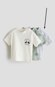 Трикотажная футболка для мальчика (серая 1шт.), 1126052010