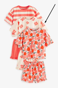 Трикотажная пижама для ребенка 1 шт. (с цветами)