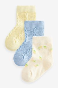 Набор трикотажных носков для ребенка (3 шт.)
