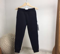 Трикотажні штани з махровою ниткою всередині для дитини (темно-сині), Lotex 111-17