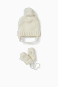 Набір (шапка і рукавички) всередині на флісі для дитини