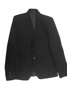 Стильный пиджак для мальчика (черный), 446