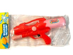 Водяной пистолет с насосом,  M823T (розовый)