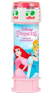 Мыльные пузыри - Disney Princess (60 ml) (1 шт.), Dulcop Bubble World 103001110081