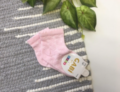 Трикотажні шкарпетки для дівчинки (рожеві), 11524 GABI