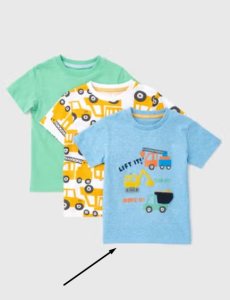 Трикотажна футболка для хлопчика 1 шт.(блакитна)