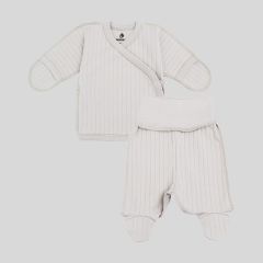 Трикотажный комплект для малыша (дымчато серый), 2427103