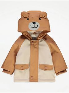Куртка-дождевик с плюшевой подкладкой для ребенка