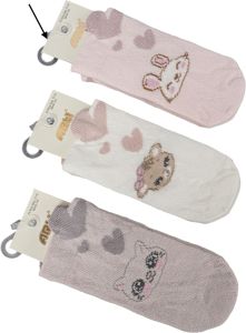 Трикотажні шкарпетки (1шт. рожеві), Arti 410005