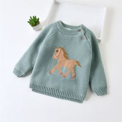 В'язаний светр з плюшем всередині для дитини