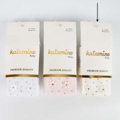 Бавовняні колготи для дитини (1шт. молочні), Katamino k31054
