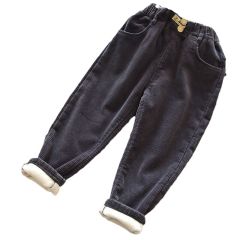 Вельветовые брюки с микроплюшевой подкладкой для мальчика