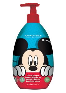 Шампунь-гель для душа 500 мл Mickey Mouse, Naturaverde
