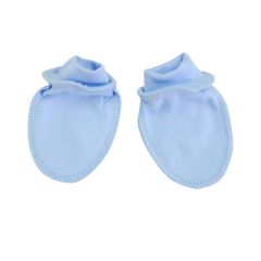 Трикотажна шапочка для малюка (блакитна), Minikin 21303