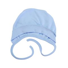 Трикотажна шапочка для малюка (блакитна), Minikin 21303