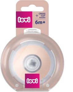 Соска для пляшечки Lovi Mammafeel, динамічна, 6+, 18/735