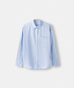 Рубашка для мальчика (светло-голубая), Slim Fit, 017