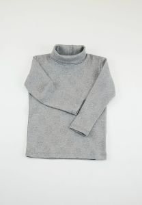 Трикотажний гольф для дитини (сірий), 87-1 Mokkibym