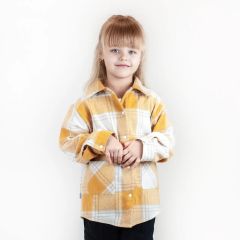 Фланелевая рубашка для ребенка, d215гч