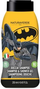 Шампунь і гель для душу 250 мл "Batman", Naturaverde