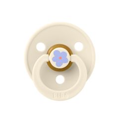 Пустушка латексна Studio Colour Latex Round (кругла) Jasmine – Ivory (0-6 міс.)
