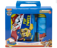 Набір дитячий 22,7х20,5х7,2 ''PAW PATROL", (ланчбокс і бідончик), 74673