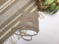 Шапка с трикотажной подкладкой внутри Тоша, (бежевый), Talvi 03140