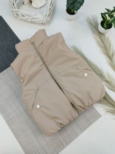 Стильний жилет для дитини (бежевий), Kinder lux 7545