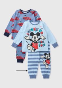 Трикотажна піжама "Mickey Mouse" 1 шт. (блакитна)