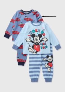Трикотажна піжама "Mickey Mouse" 1 шт. (синя)