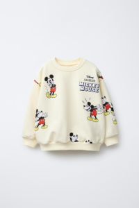 Трикотажний світшот"Mickey Mouse" на махровій нитці всередині