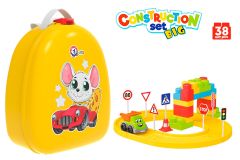 Игрушка ''Конструктор в рюкзаке'' 38 эл.,, ТехноК, 8652