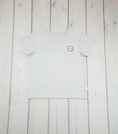 Трикотажная футболка для ребенка, Ф-13 (серая) Mokkibym