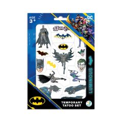 Набір дитячих тимчасових татуювань (світяться в темряві) "Batman", DoDo 200548