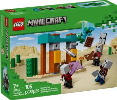 Конструктор Minecraft "Пустельний патруль розбійника" LEGO® ,21267