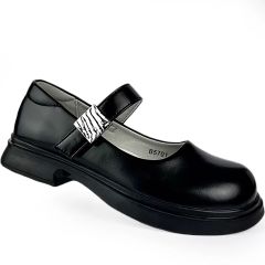 Стильні туфлі для дівчинки,  Apawwa, B5701P-U black